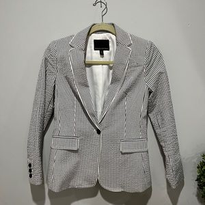 Banana Republic seersucker pantsuit